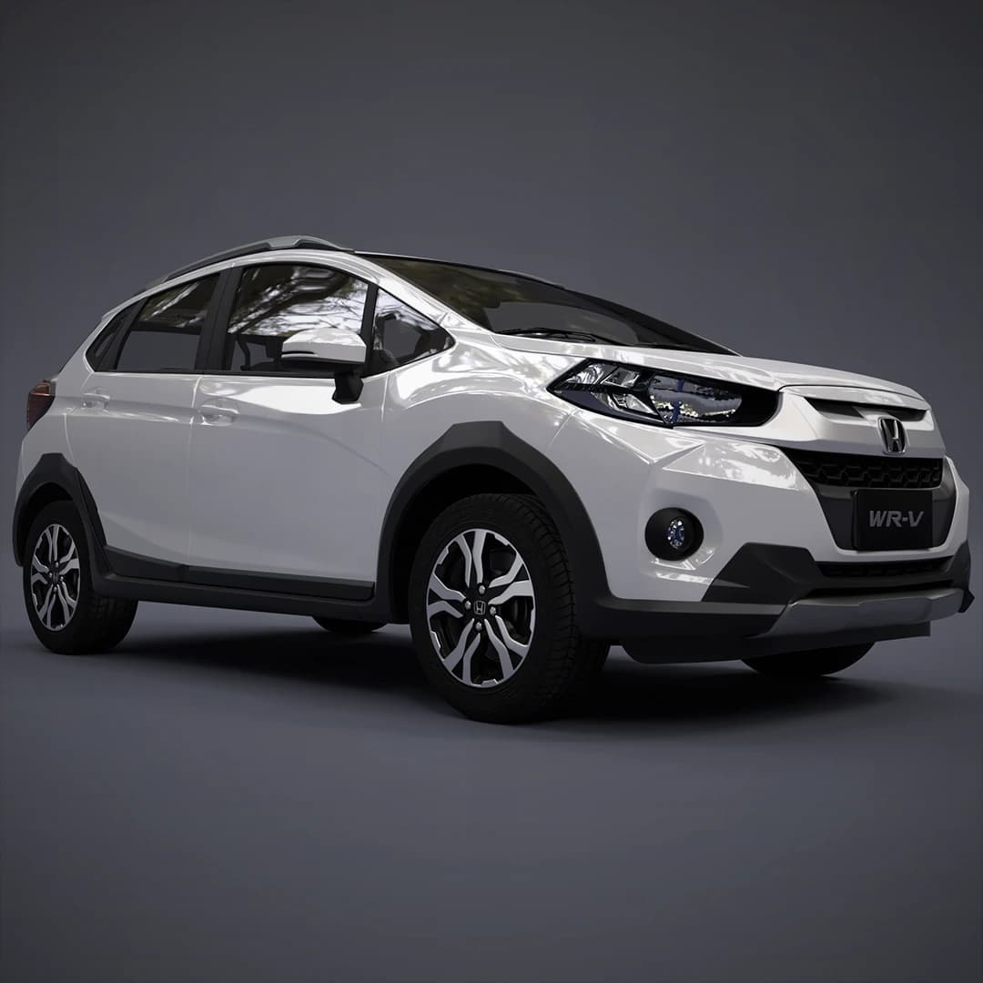Honda WR-V — vista tres cuartos frontal